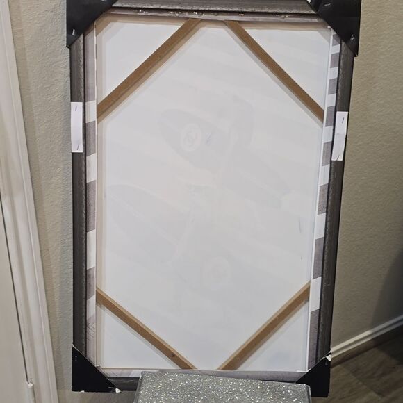 Glossista Ebellished Art CHANEL Surfboard Framed Wall Decor - Picture 7 of 7